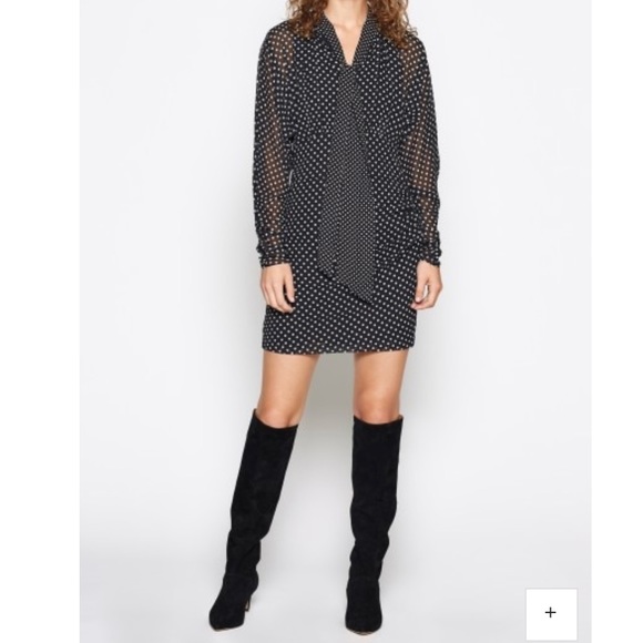 joie polka dot dress